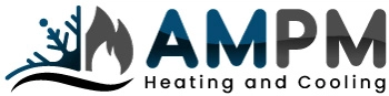 AM/PM Heating And Cooling Logo