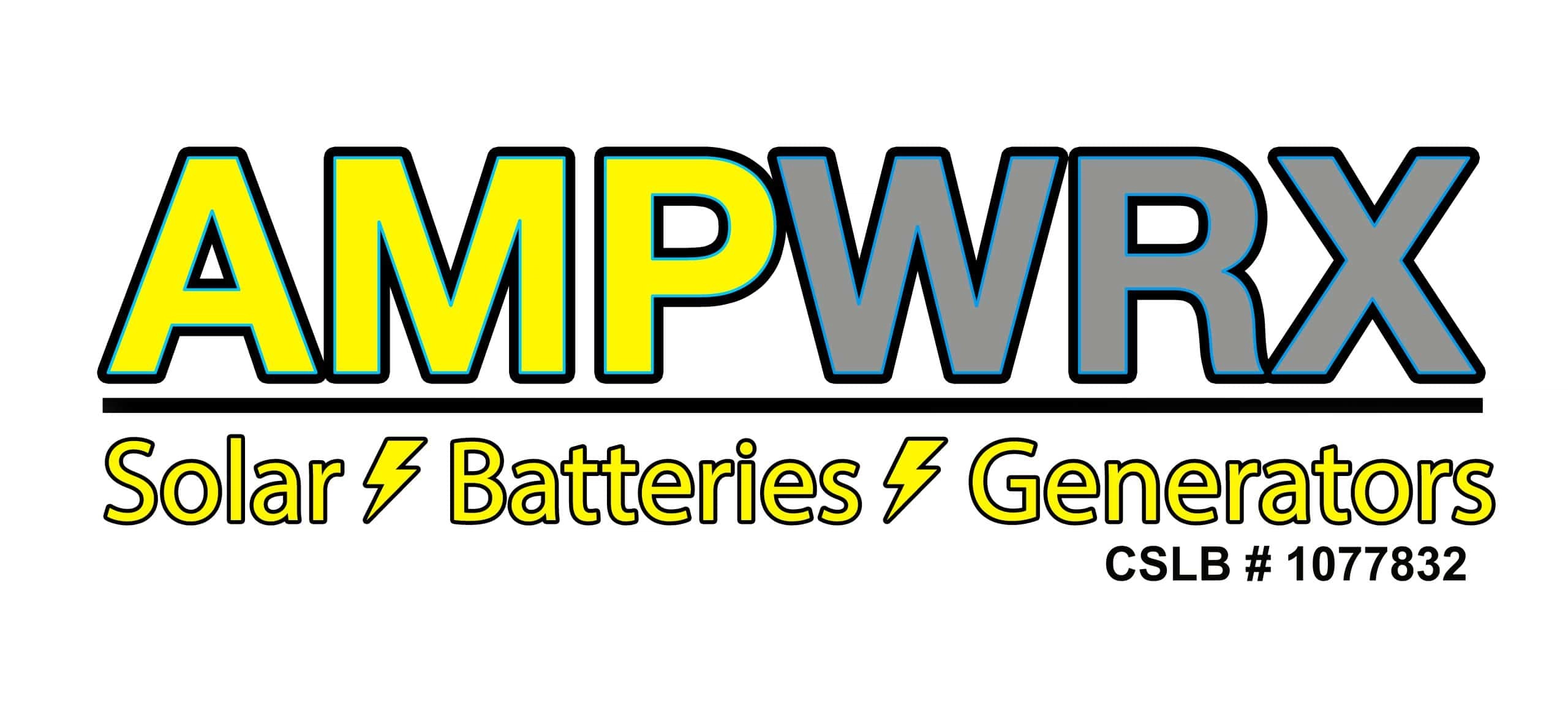 AMPWRX Solar Solutions Logo