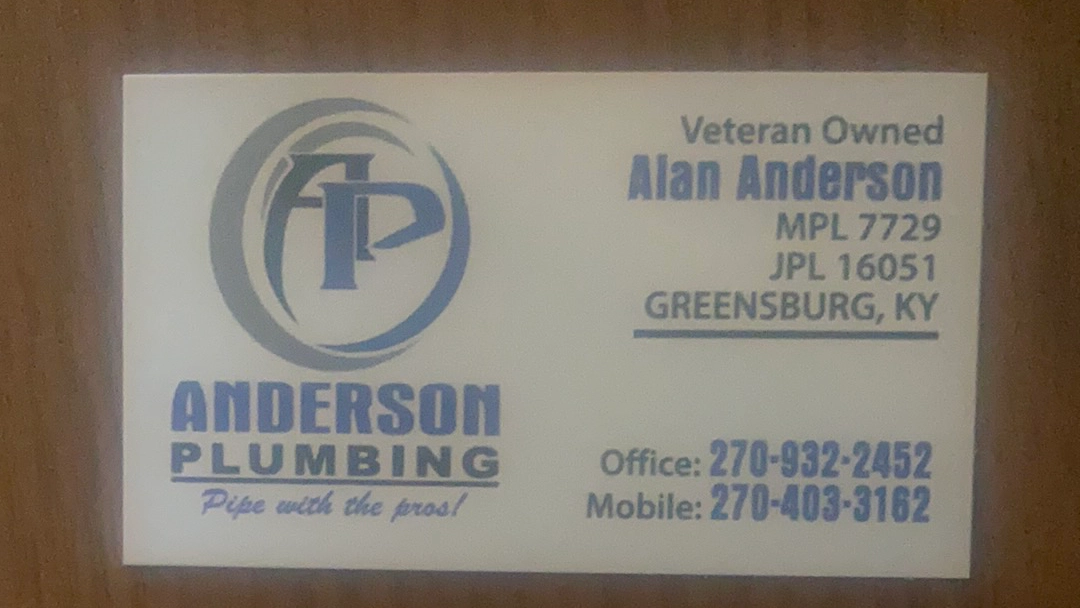 Anderson Plumbing LLC Logo