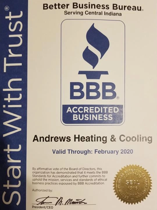 Andrews Heating & Cooling, Inc. Logo