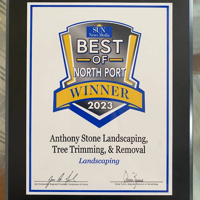 Anthony Stone Landscaping, Tree Trimming, & Removal Logo