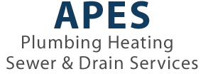 APES Plumbing Heating Sewer & Drain Services Logo
