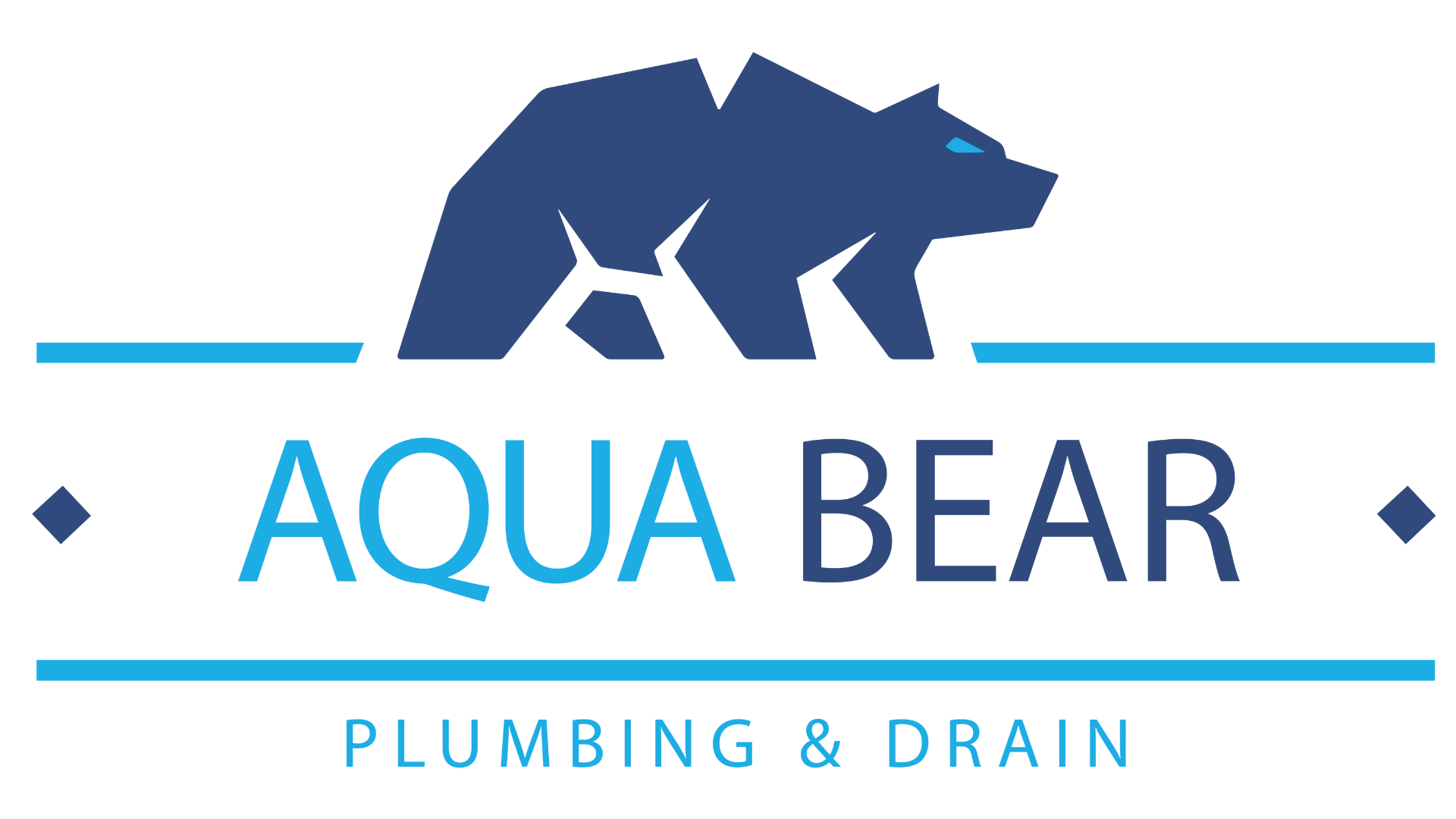 Aqua Bear Plumbing & Drain Logo