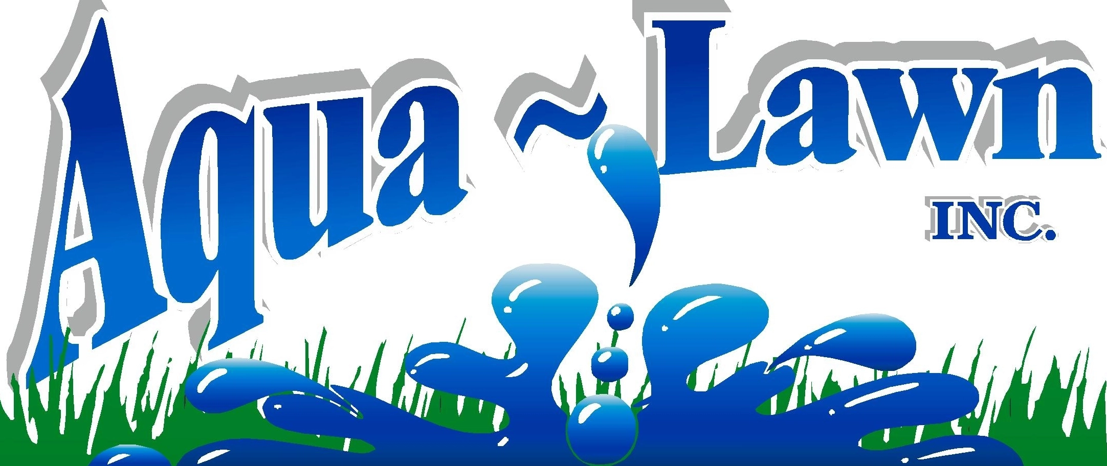 Aqua Lawn, Inc. Logo