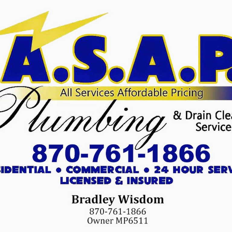 A.S.A.P. Plumbing & Drain Cleaning Logo
