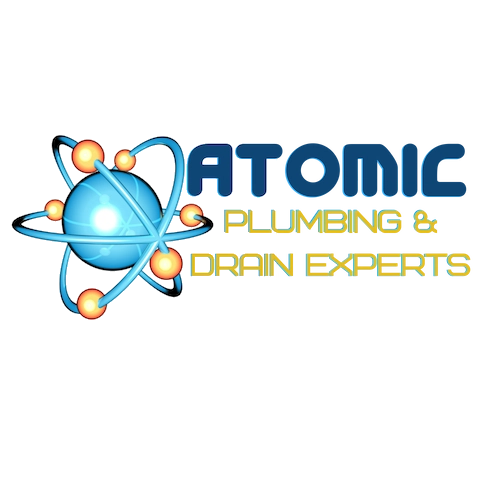 Atomic Plumbing and Drain Experts Logo