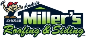 Austin's Miller's Roofing & Siding Logo