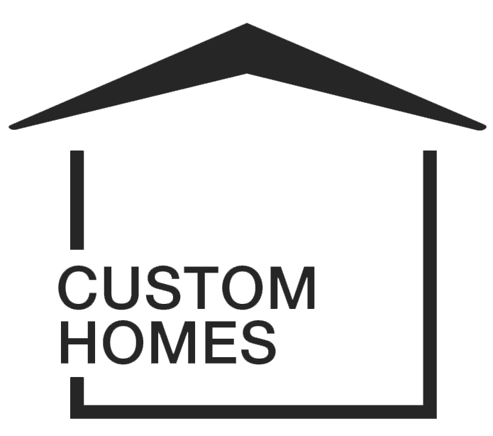 Awesome Custom Home Builders Logo