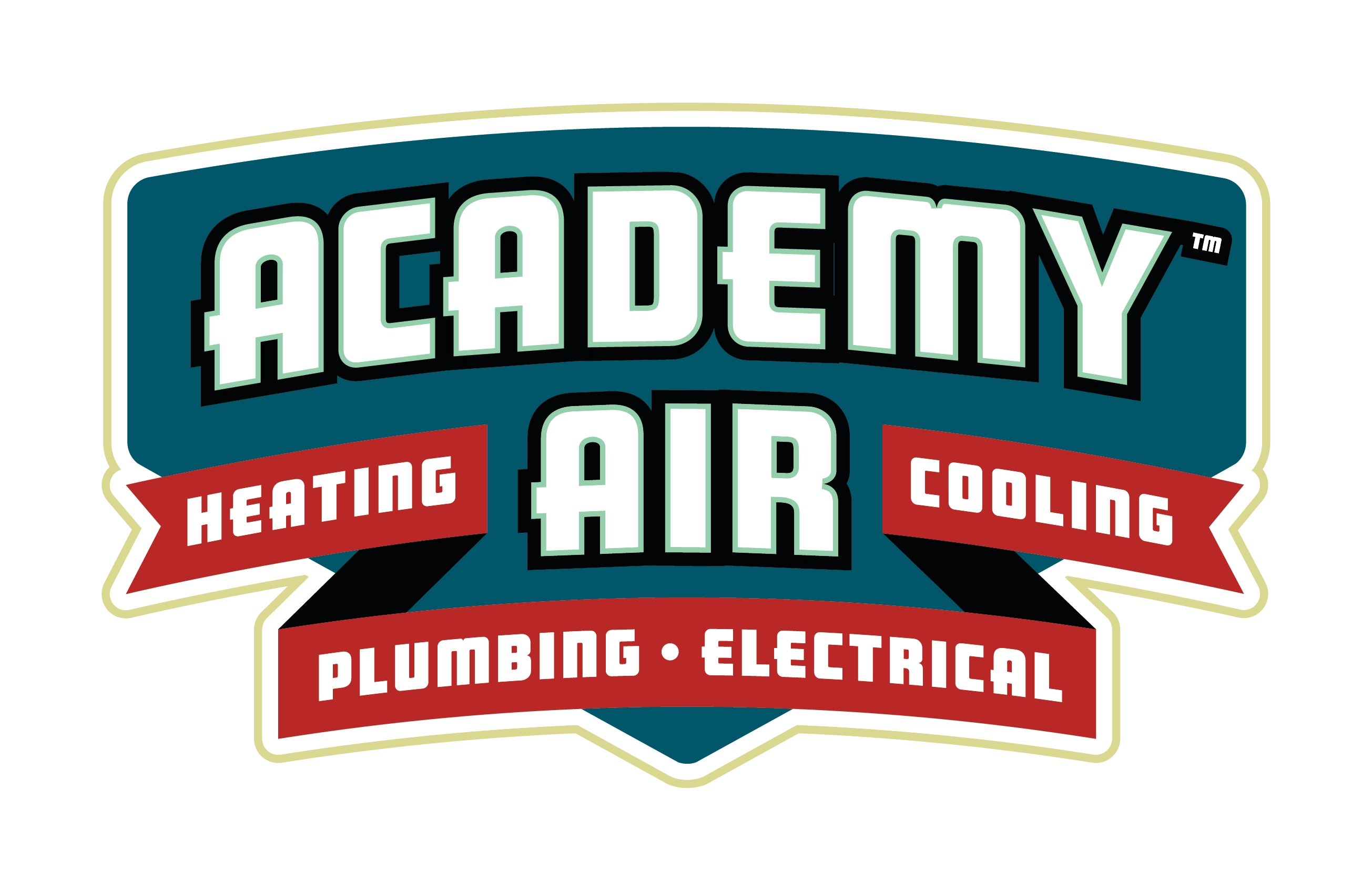 Academy Air Heating, Cooling, Plumbing and Electric Logo