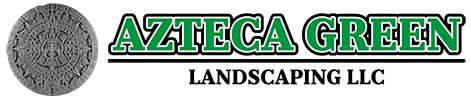 AZTECA GREEN LANDSCAPING LLC. Logo