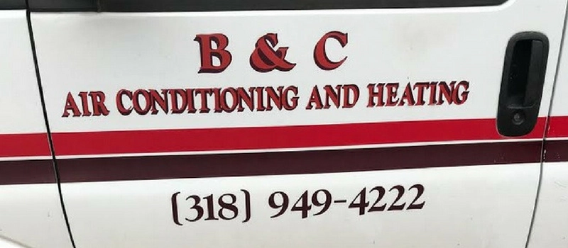 B & C Air Conditioning & Heating Logo