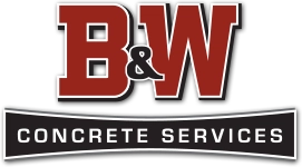 B & W Concrete Services Logo