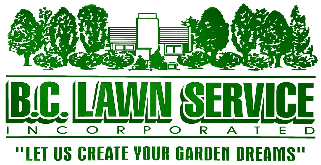 B. C. Lawn Service Inc. DBA B.C.Masonry Logo