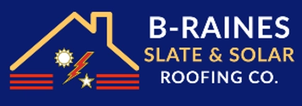 B-Raines Slate & Solar Roofing Co. Logo