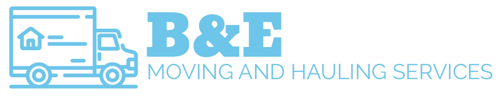 B&E Moving and Hauling services Logo