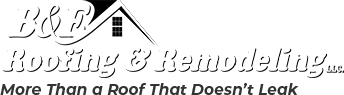 B&E Roofing and Remodeling Logo