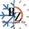 B&Z Heating and Air Logo
