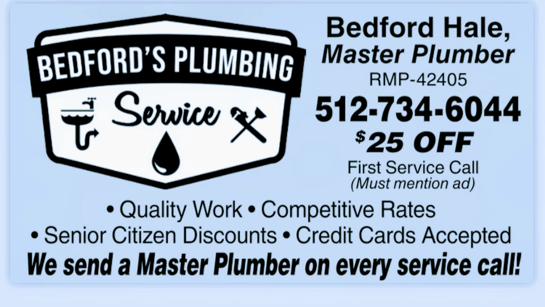 Bedford’s Plumbing Service Logo