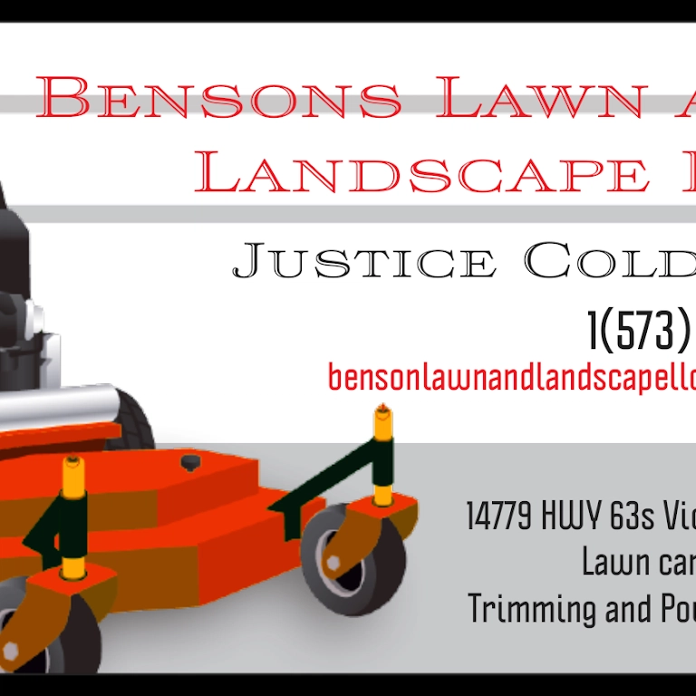 Benson's Lawn Care Logo