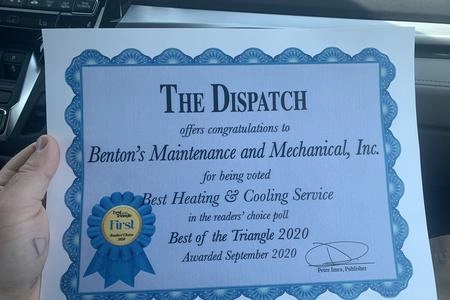 Benton's Maintenance and Mechanical: Heating, Cooling, Plumbing, Electrical Logo