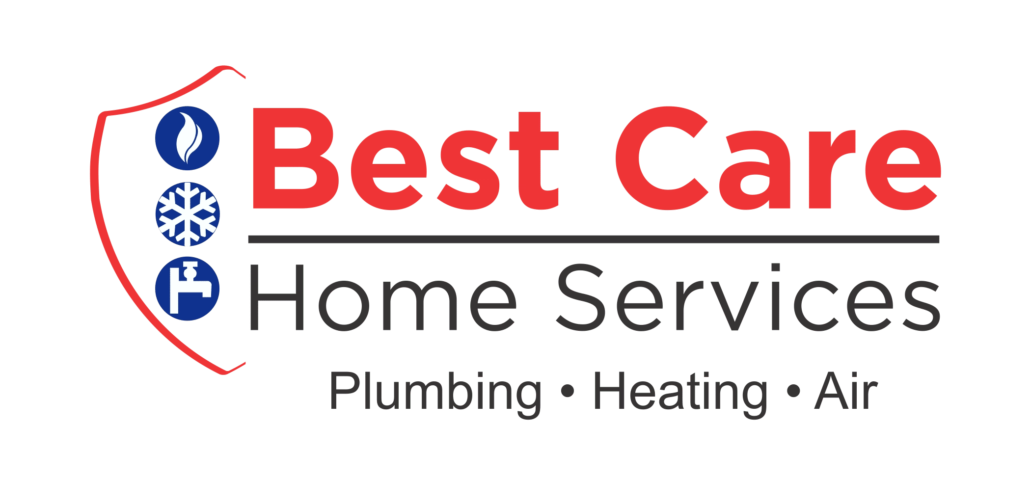 Best Care Plumbing, Heating and Air Logo