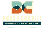 Biard & Crockett Plumbing, Heating, and Air Conditioning Logo