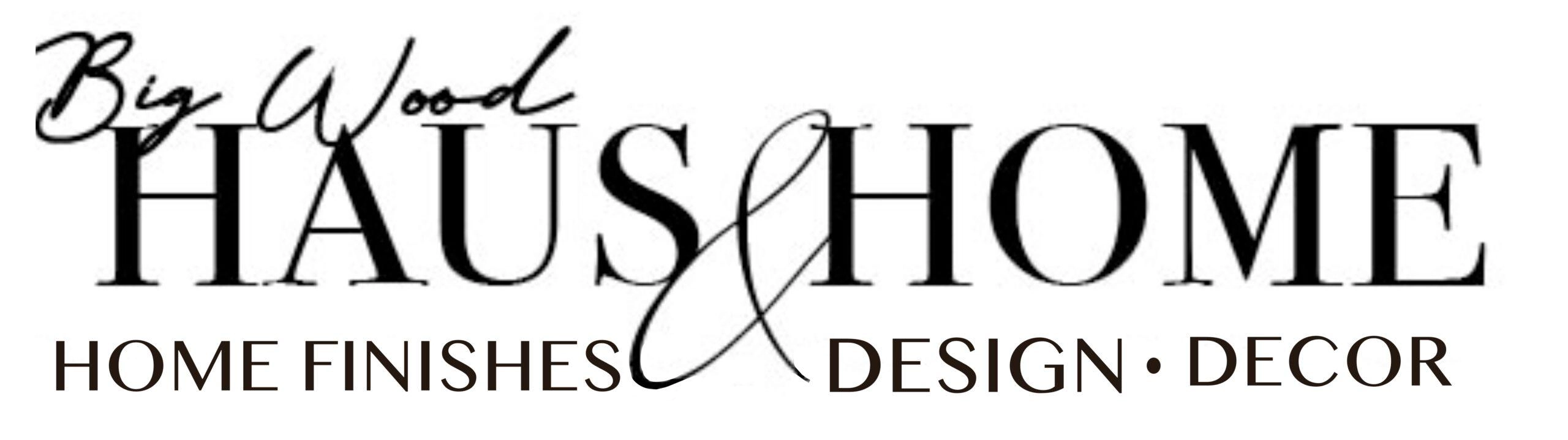 Big Wood Haus & Home Logo