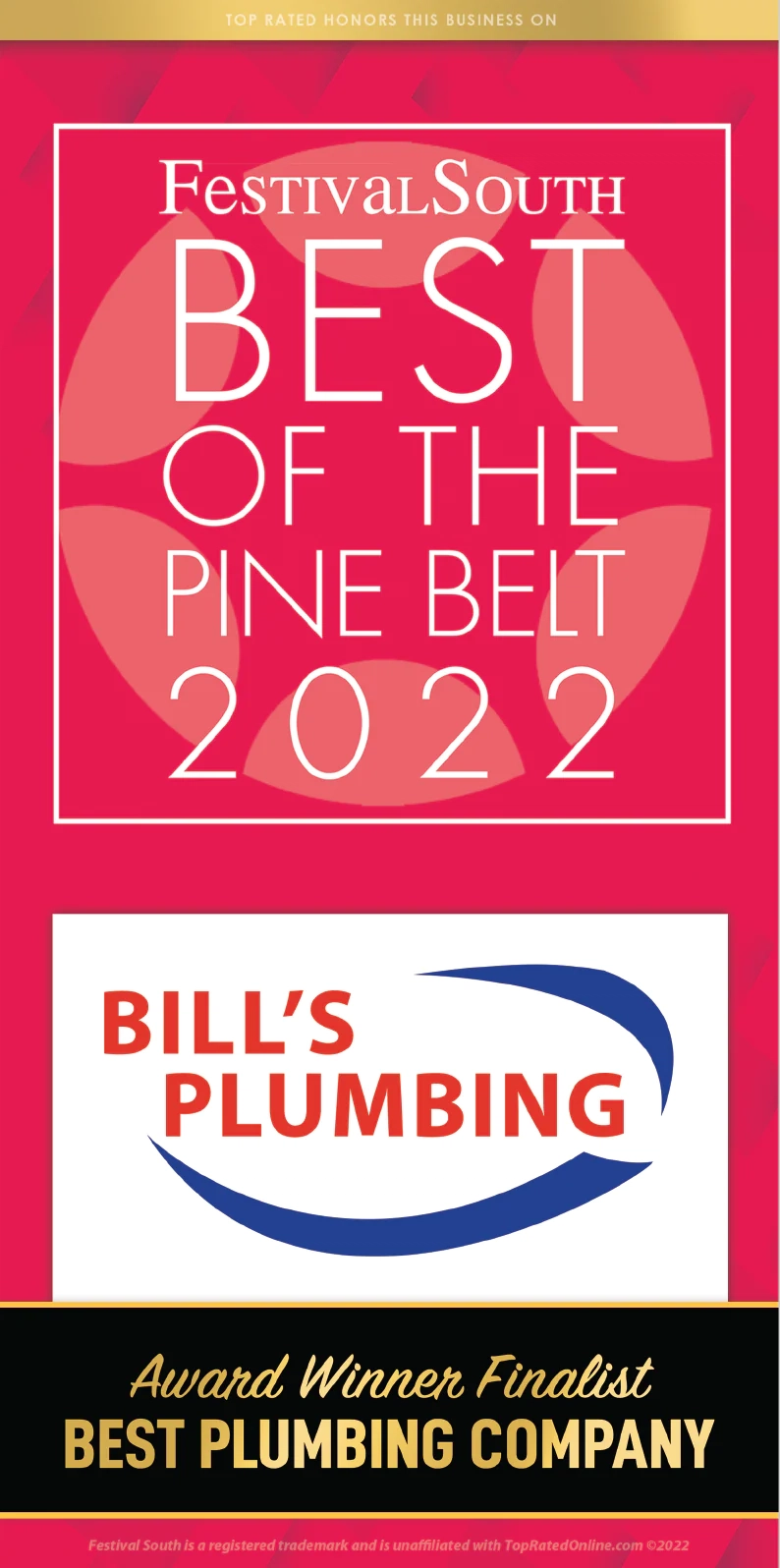 Bill's Plumbing Company Logo