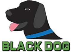 Black Dog Lawn Care & Landscapes Logo