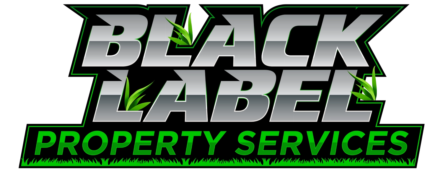 Black Label Property Services - Lincoln Lawn Care Logo