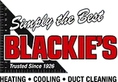 Blackie's Heating & Cooling Logo