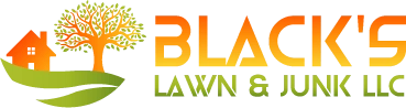 Black's Lawn and Junk Logo