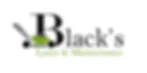 Blacks Lawn & Maintenance Logo