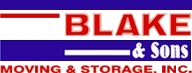 Blake & Sons Moving & Storage Logo