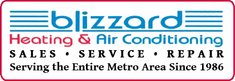 Blizzard Heating and Air Conditioning Logo