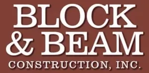 Block & Beam Construction Logo