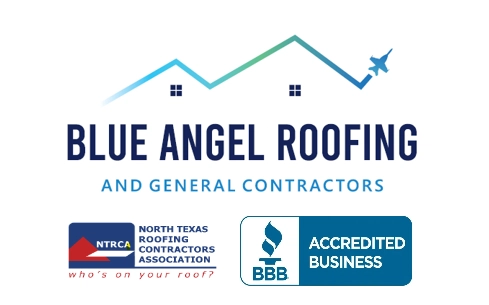 Blue Angel Roofing and General Contractors Logo