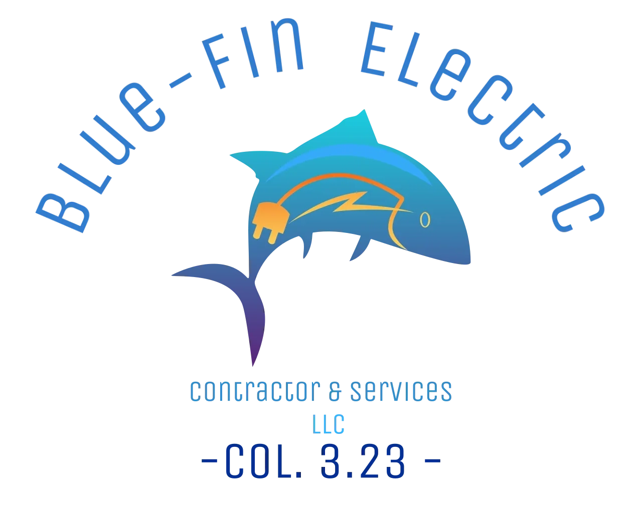 Blue-Fin Electric Contractor and Services LLC Logo