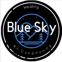 Blue Sky Heating & Air Conditioning Logo