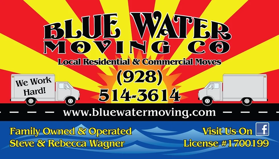 Blue Water Moving Co. Logo