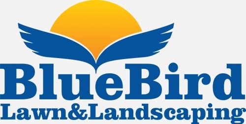 BlueBird Lawn and Landscaping Logo