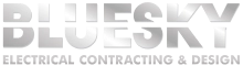Bluesky Electrical Contracting and Design Logo