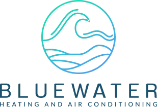 Bluewater Heating & Air Conditioning Logo