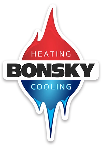 Bonsky Heating and Cooling Logo