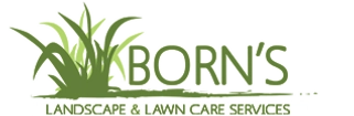 Born's Landscape & Lawn Care Logo