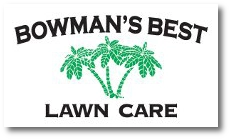 Bowman's Best Lawn Care Logo