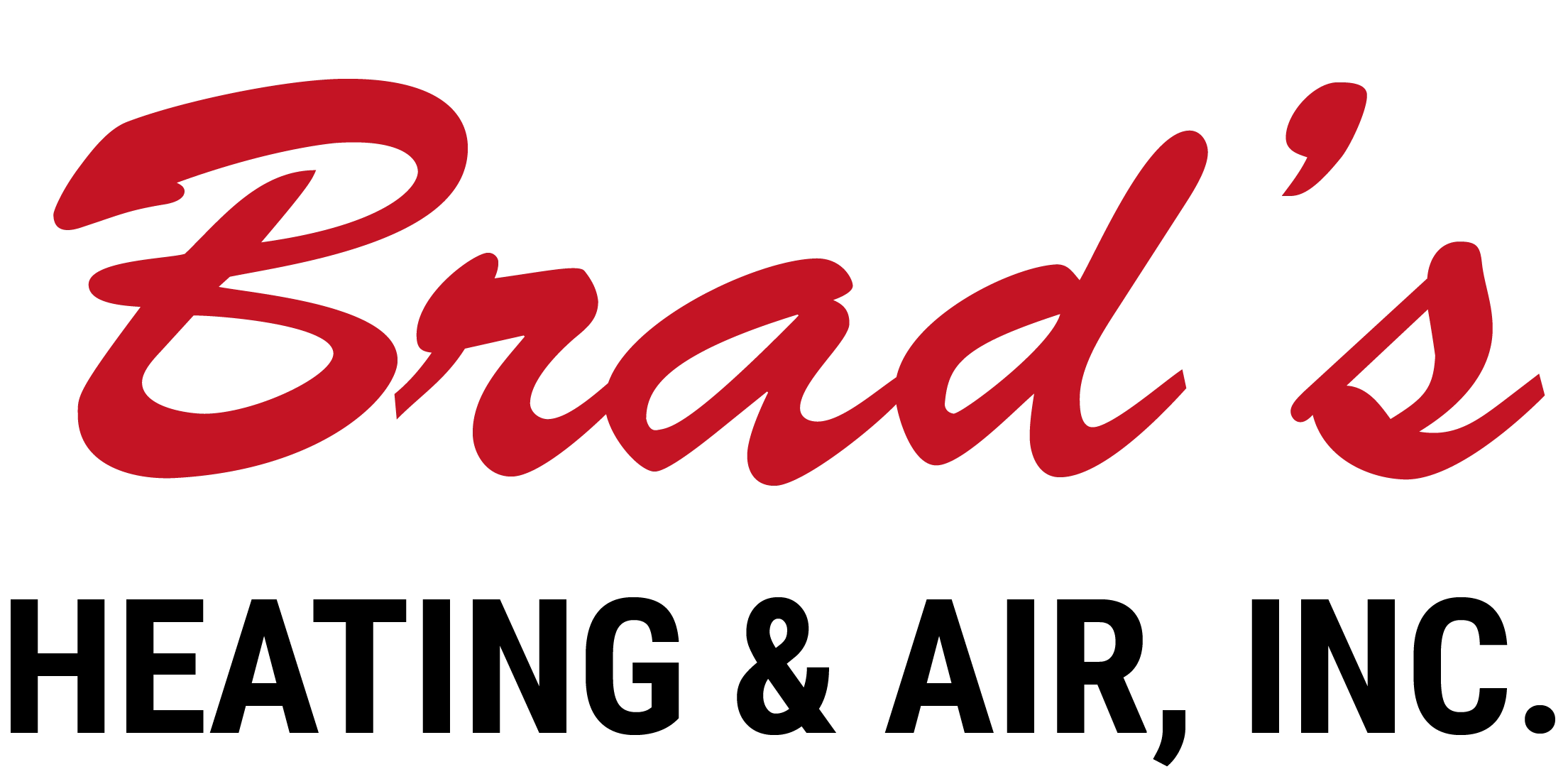 Brad’s Heating & Air, INC. Logo