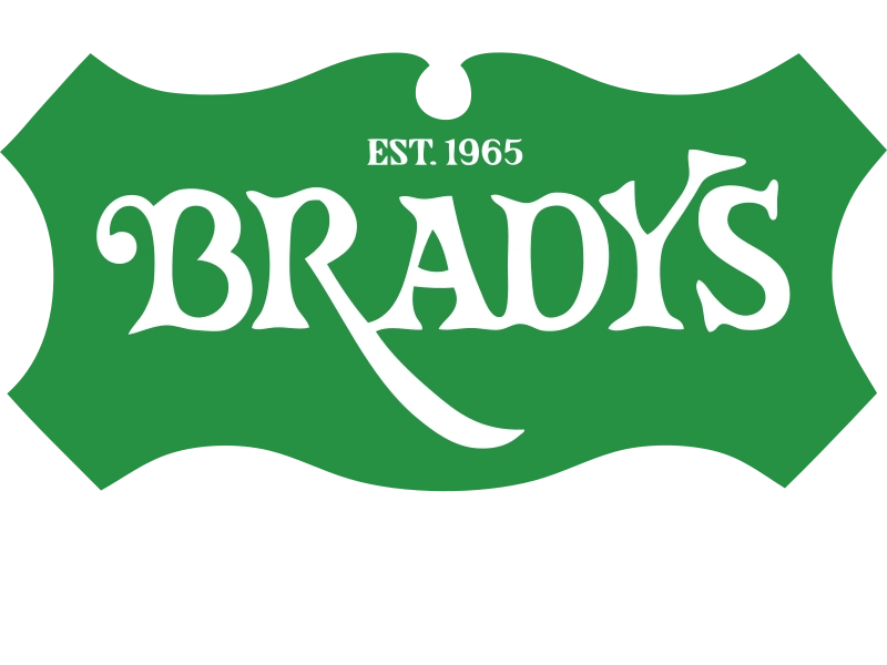 Brady's Jefferson City Glass Co Logo
