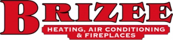 Brizee Heating, Air Conditioning & Fireplaces Logo