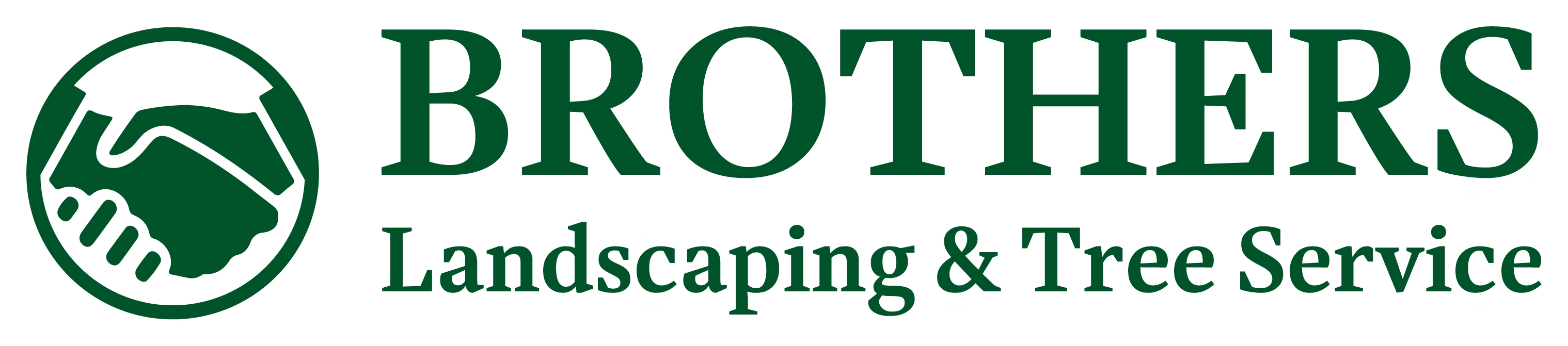 Brothers landscaping & tree service Logo